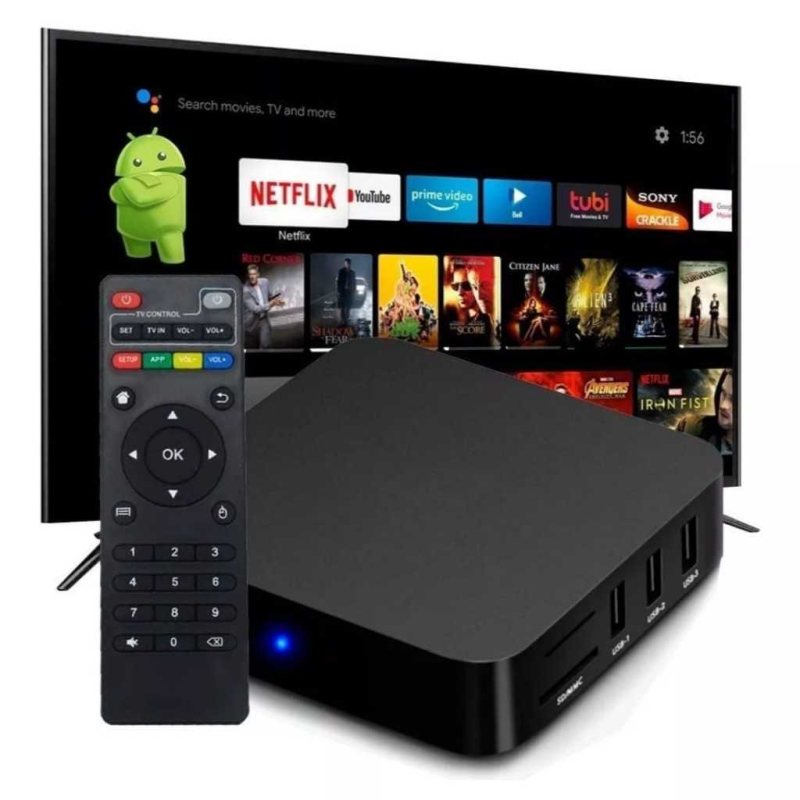 TV BOX Aparelho Android Tv Transforma Tv em SMART